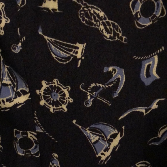 NWT Ralph Lauren Navy Anchor Dress - Picture 5 of 5